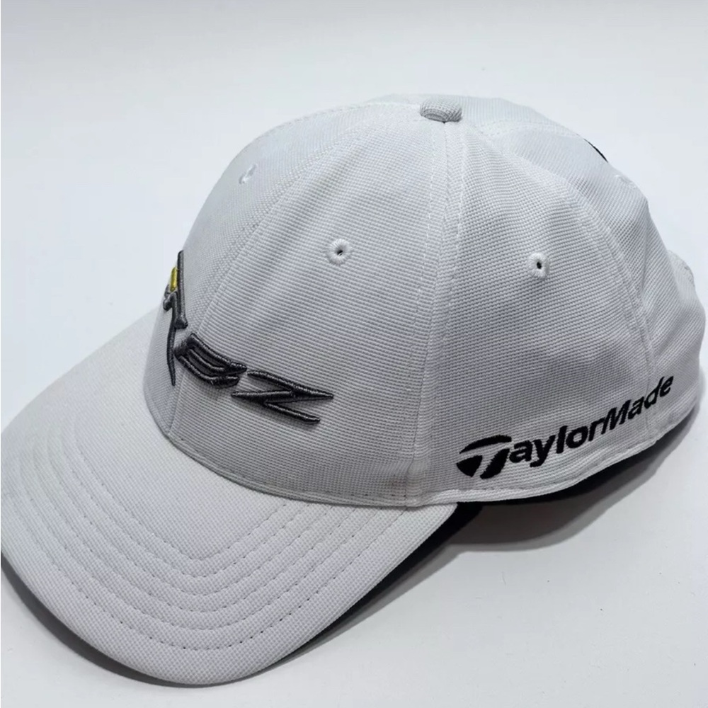 Taylor Made Hat RBZ One Size Adjustable Golf Cap White Ball